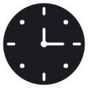Clock two 2 icon