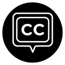 Closed caption icon