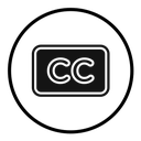 Closed caption icon