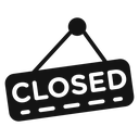 Closed Sign icon