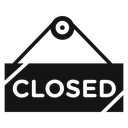 Closed Sign icon