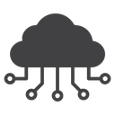 Cloud computing icon