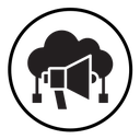 Cloud Marketing icon