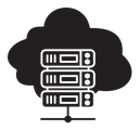 Cloud server icon