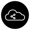 Cloud share 2 icon