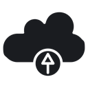 Cloud upload 4 icon