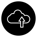 Cloud upload icon