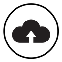 Cloud upload icon