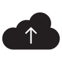 Cloud upload icon