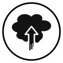 Cloud upload icon
