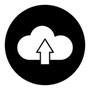 Cloud upload icon