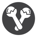 Cloves Black Filled icon