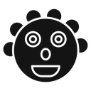 Clown head icon
