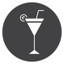 Cocktail Straw Garnish icon