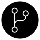 Code branch icon