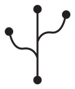 Code branch icon