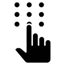 Code lock icon