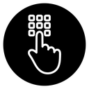 Code lock icon
