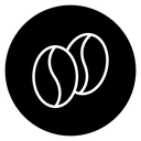 Coffee beans 4 icon