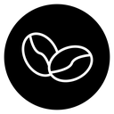Coffee beans icon