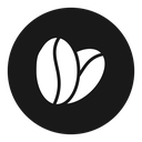 Coffee beans icon