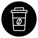 Coffee cup icon