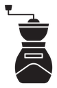 Coffee grinder icon