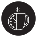 Coffee time icon