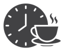 Coffee time icon