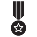 Coin decoration icon