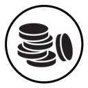 Coin stack icon