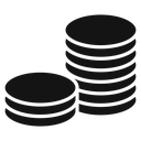 Coin stack icon