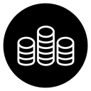 Coins stack icon