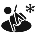 Cold plunge icon