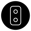Colon sign icon