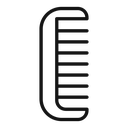 Comb icon