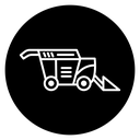 Combine harvester icon
