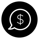 Comment dollar 2 icon