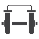 Communicating vessels icon