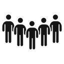 Community Black Filled icon