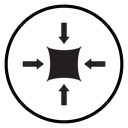 Compact size icon