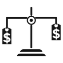 Compare price icon