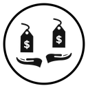 Compare price icon