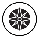 Compass navigation icon