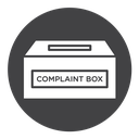 Complaint box icon
