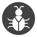 Computer bug icon