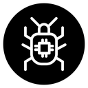 Computer bug icon