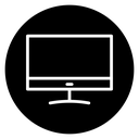 Computer screen icon