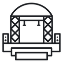 Concert stage 3 icon