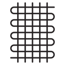 Condenser coil icon